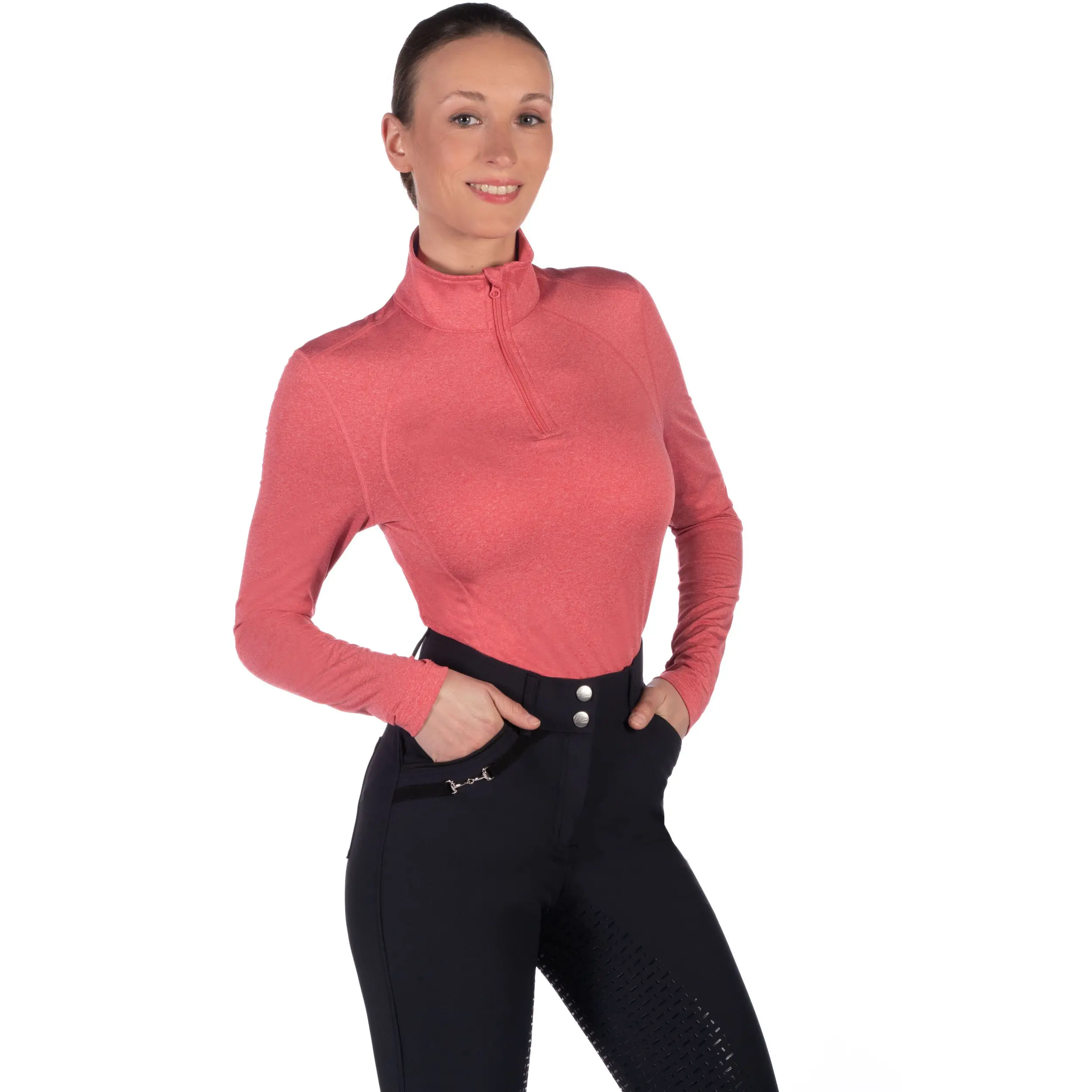 Damen Funktionsshirt ESSENTIALS WINTER kirschrot Damen Funktionsshirt ESSENTIALS WINTER kirschrot