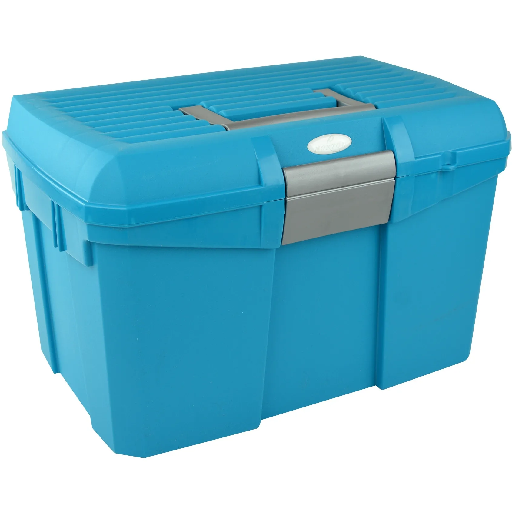 Putzbox türkis/grau 40x27,5x24,5cm