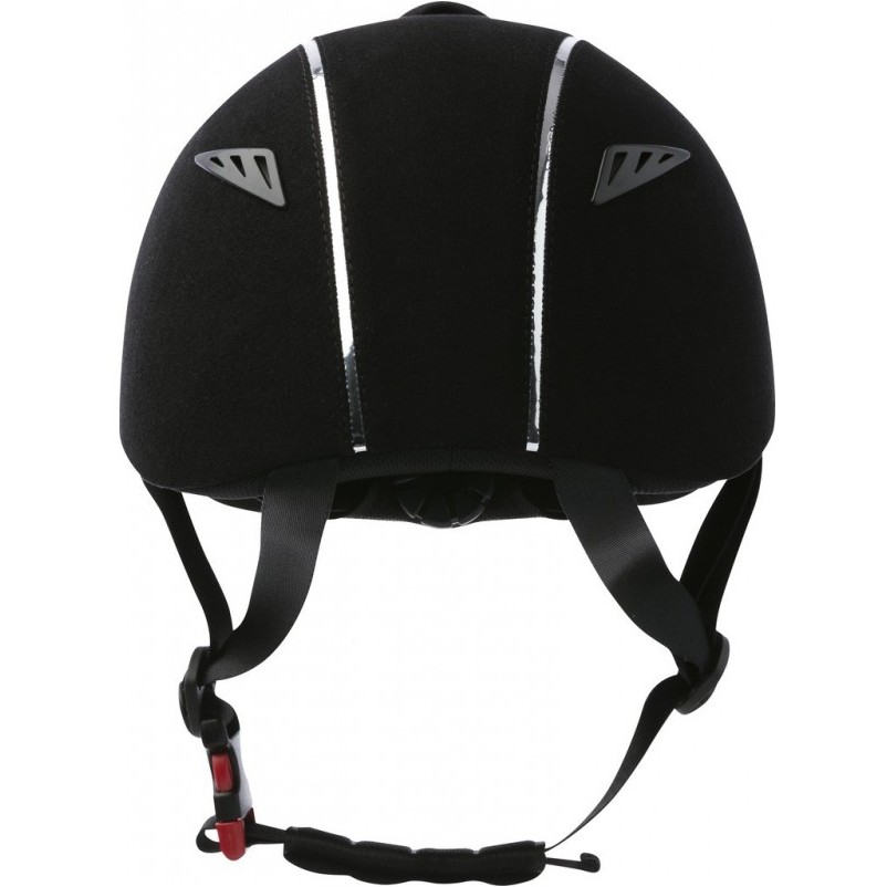 Reithelm AERO CHROME schwarz/verchromt 