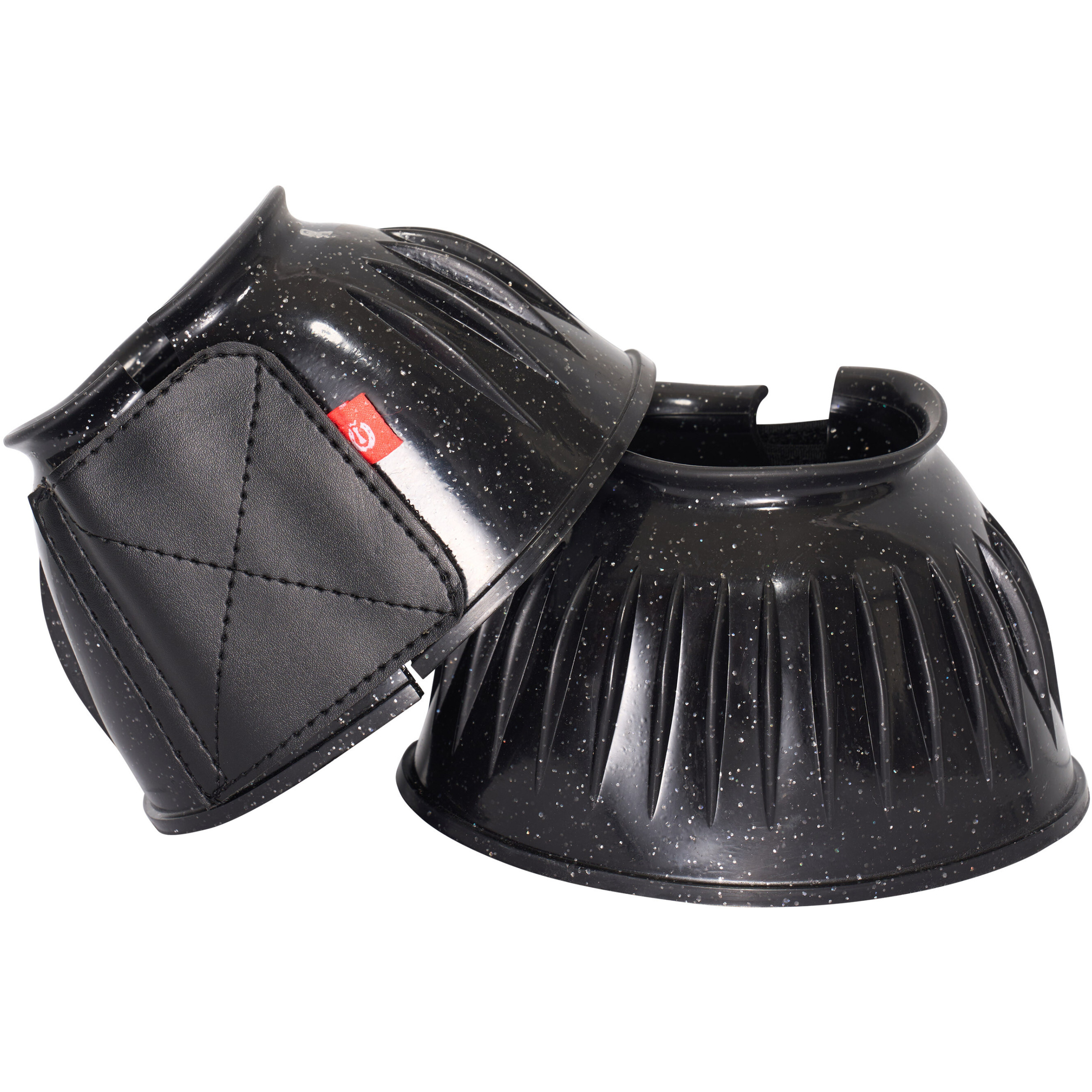 Hufglocken IRHBells PVC schwarz glitter