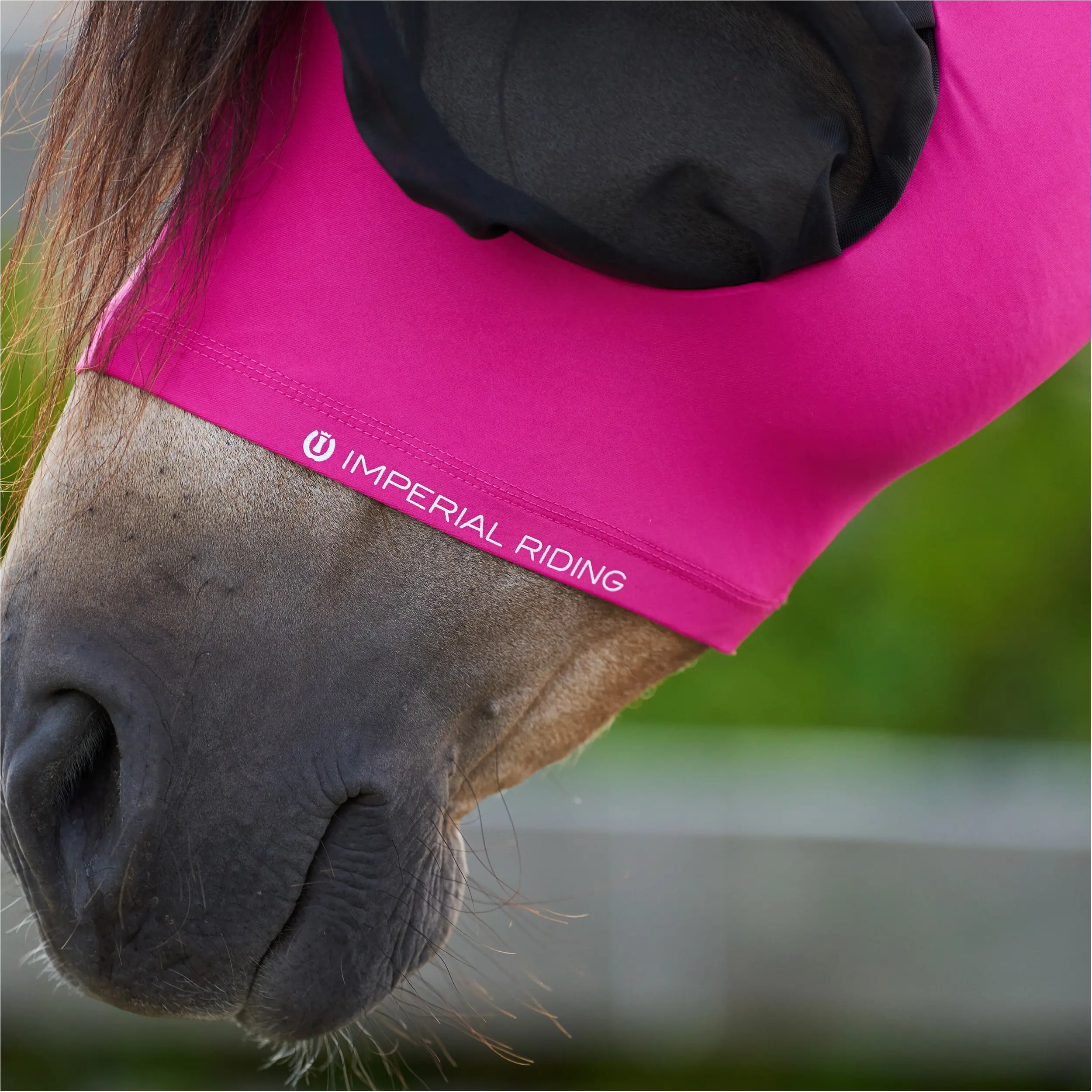 Fliegenmaske IRHTrail ride pink