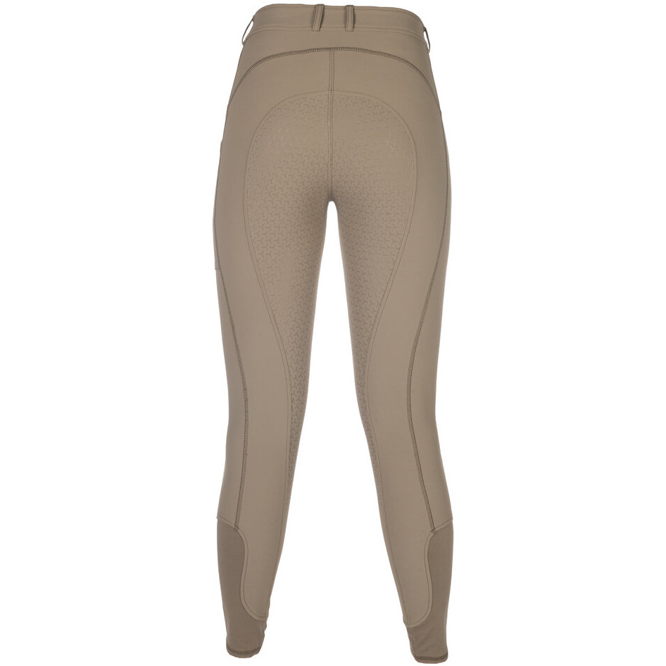 Damen Reitleggings Silikon Vollbesatz AMALFI taupe