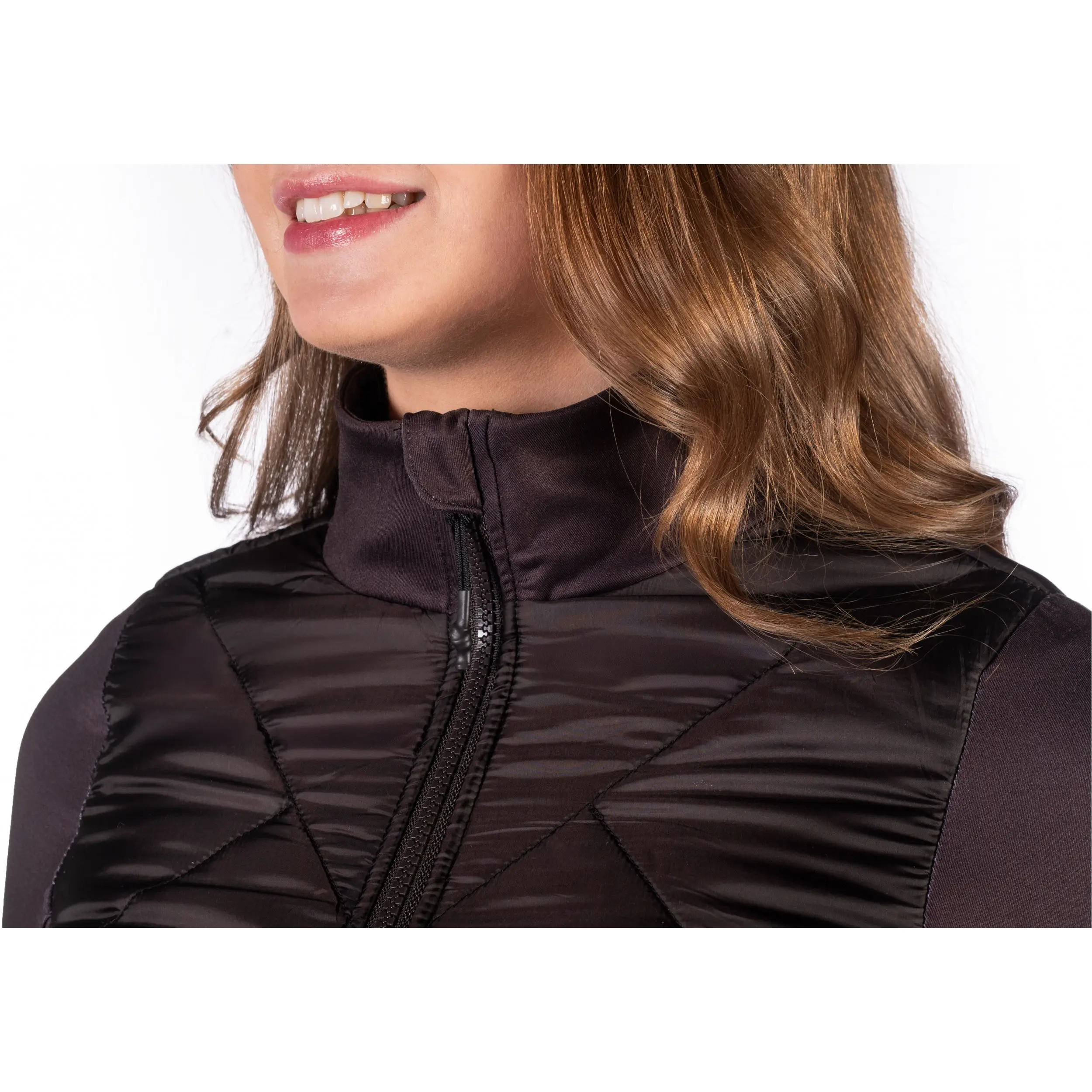 Damen Jersey-/Nylonjacke PRAG II STYLE dunkelbraun Damen Jersey-/Nylonjacke PRAG II STYLE dunkelbraun