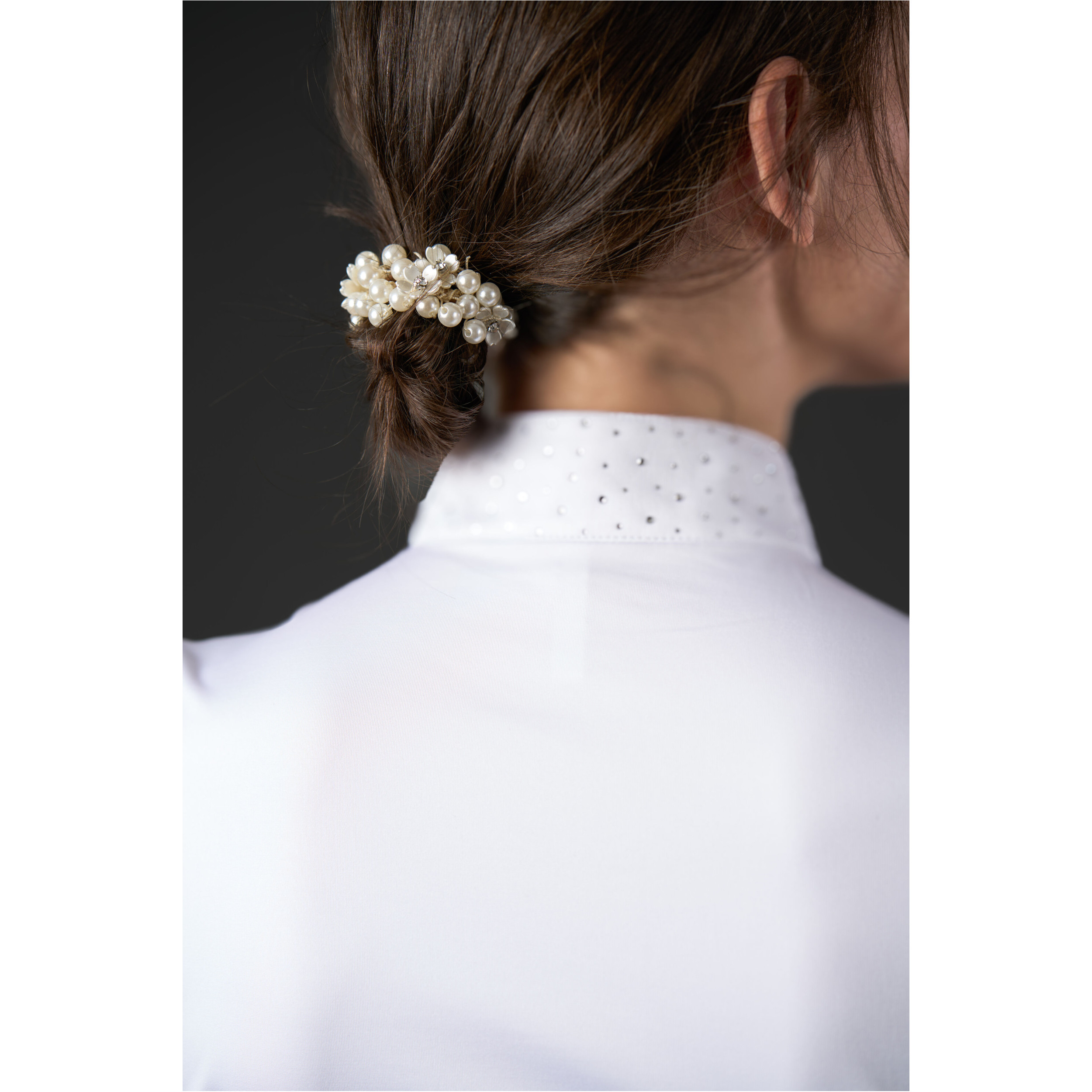 Damen Turniershirt Kurzarm ALEXIS weiß