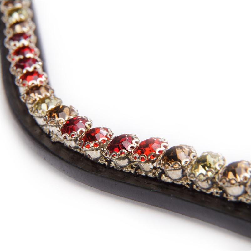 Stirnband SEASONS DREAMS braun/rot/gold