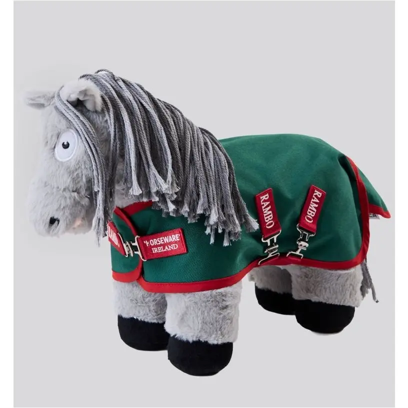 Spielzeugdecke Original Turnout Rug Rambo CRAFT PONIES grün/rot