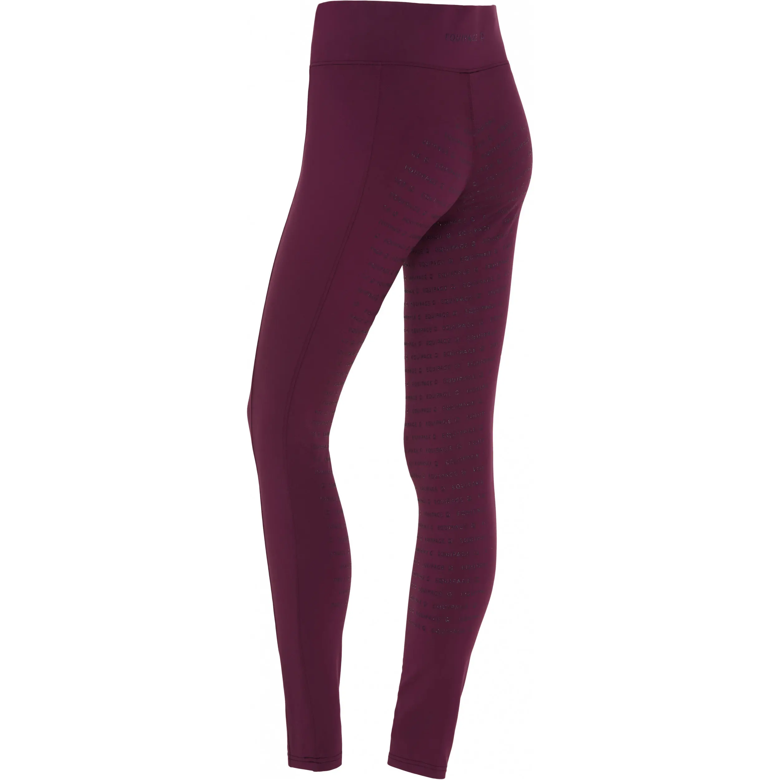 Damen Reitleggings Silikon Vollbesatz TAWNY italian plum Damen Reitleggings Silikon Vollbesatz TAWNY italian plum