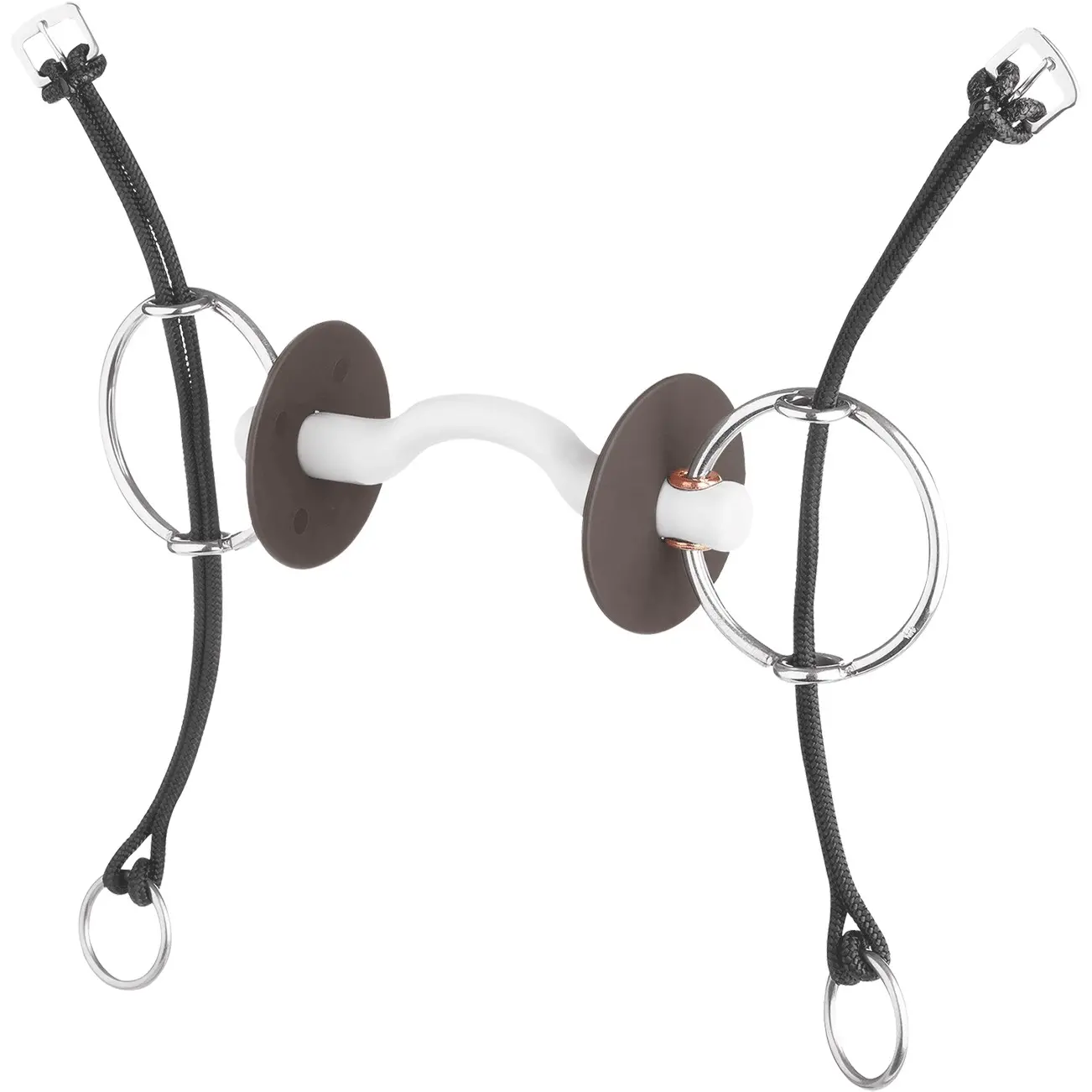 Aufziehtrense mit Zungenbogenstange soft 18mm Aufziehtrense mit Zungenbogenstange soft 18mm