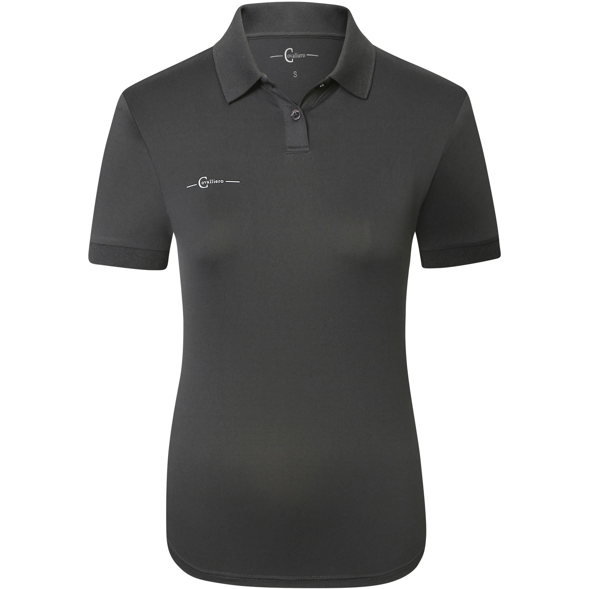 Damen Poloshirt graphite