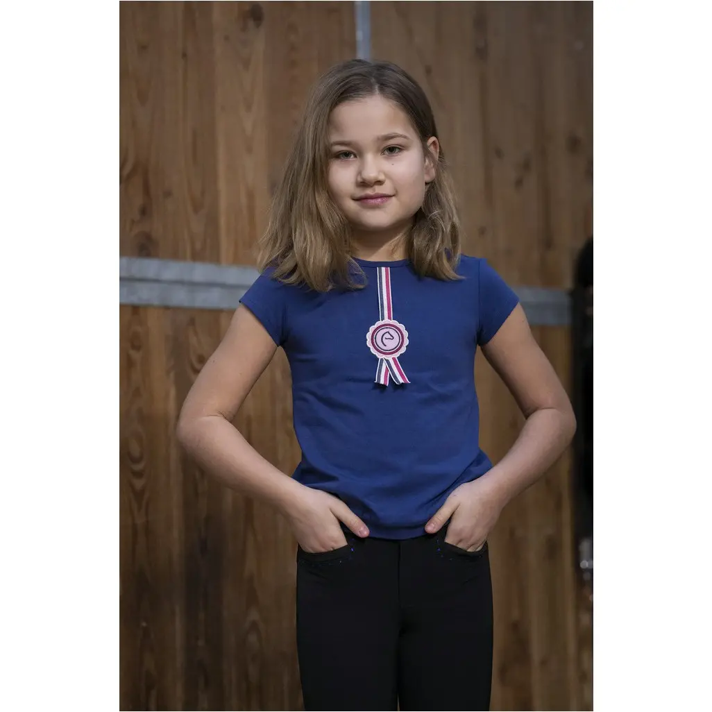 Kinder T-Shirt JANICE marineblau