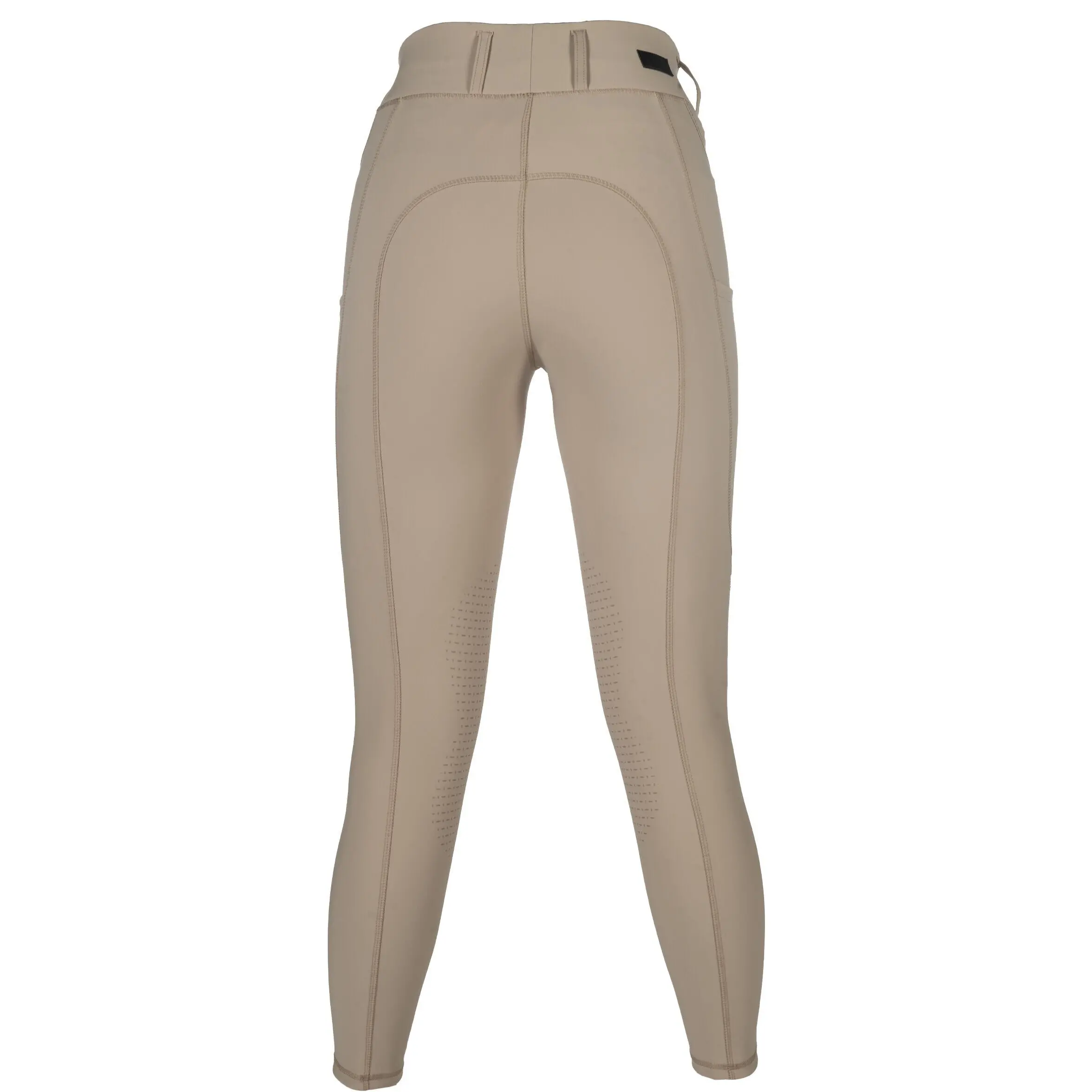 Damen Reitleggings Silikon Kniebesatz JIL HIGH WAIST beige