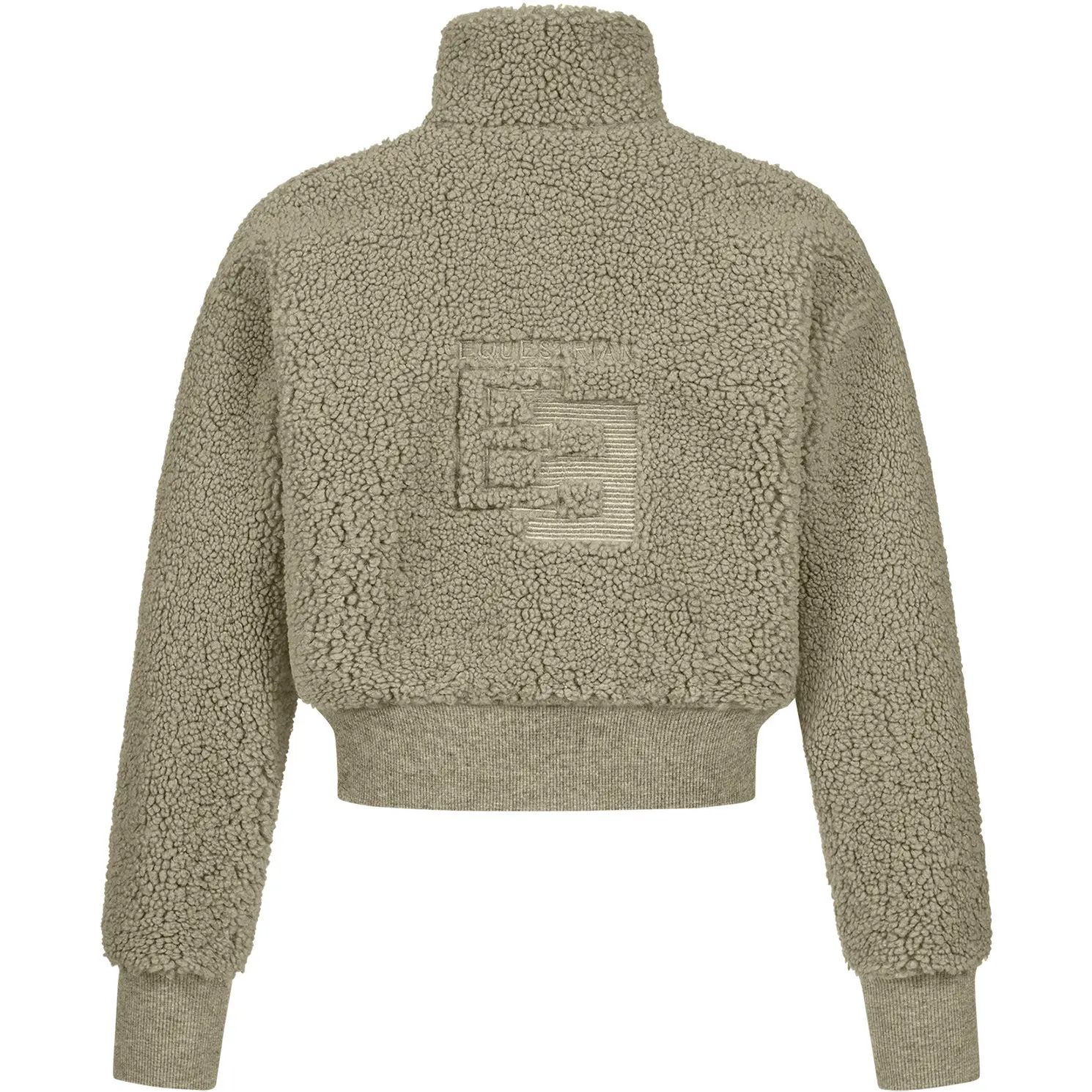 Teens Teddy Fleecejacke ALBA beigegrau Teens Teddy Fleecejacke ALBA beigegrau