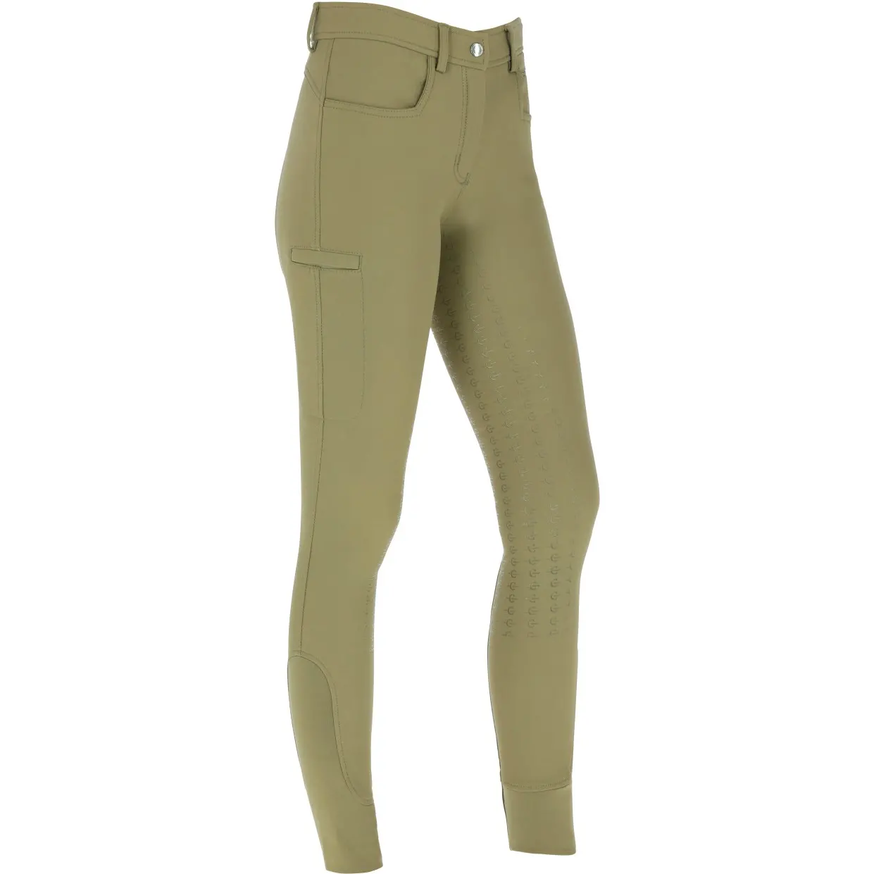 Damen Reithose Silikon Vollbesatz DETROIT 2022 avocado