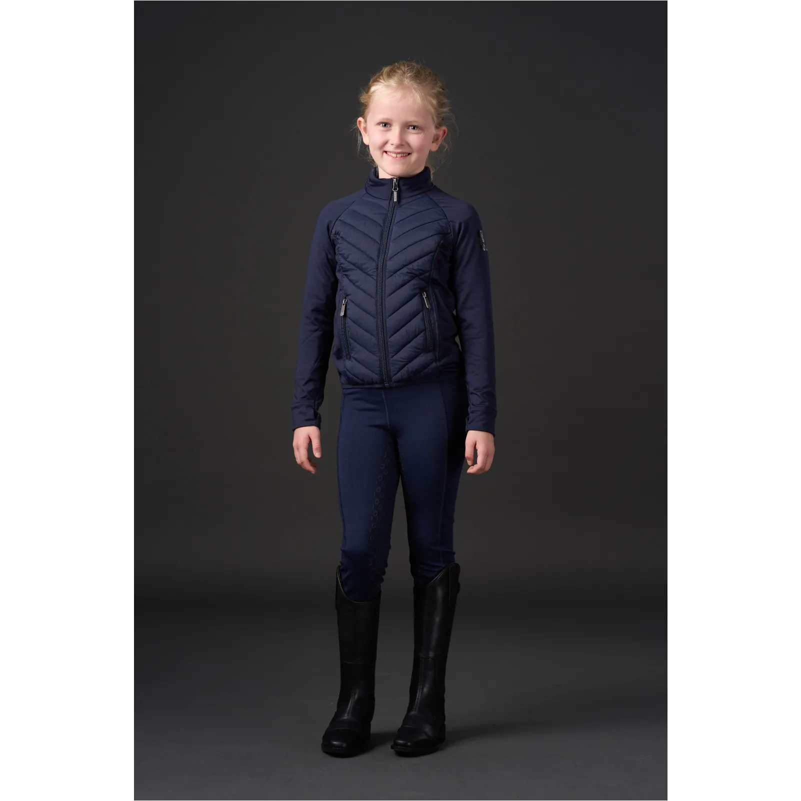 Kinder Reitjacke CANON navy