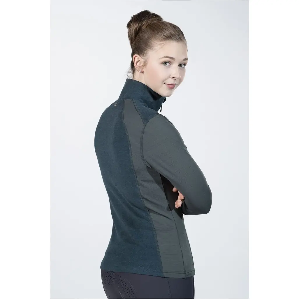 Damen Funktionsshirt DUO dunkelgrün