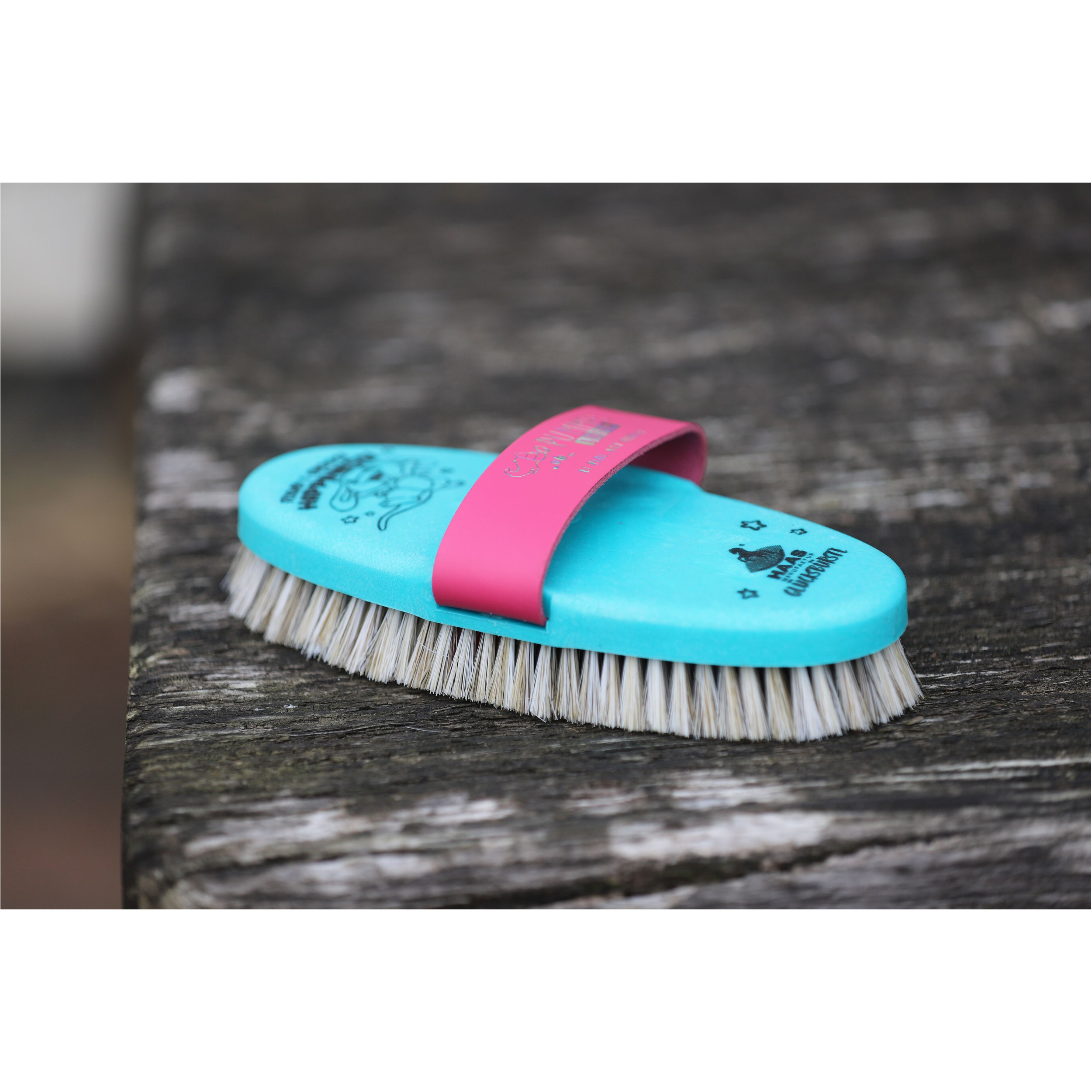 Fellbürste Pummel MOOH türkis/pink Fellbürste Pummel MOOH türkis/pink