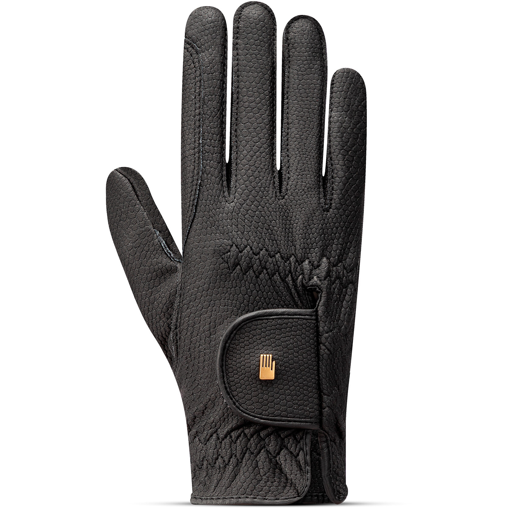 Kinder Reithandschuhe ROECK-GRIP Junior schwarz