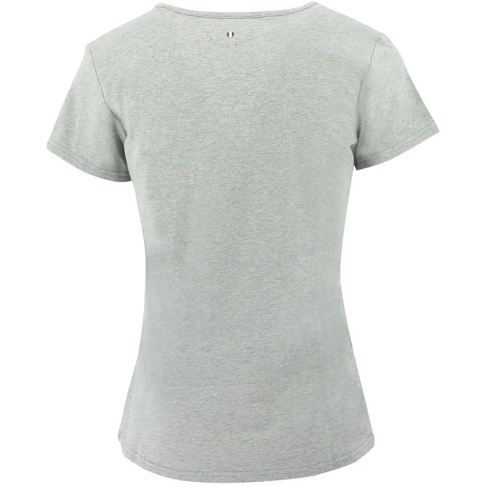 Damen T-Shirt ANNA grau meliert