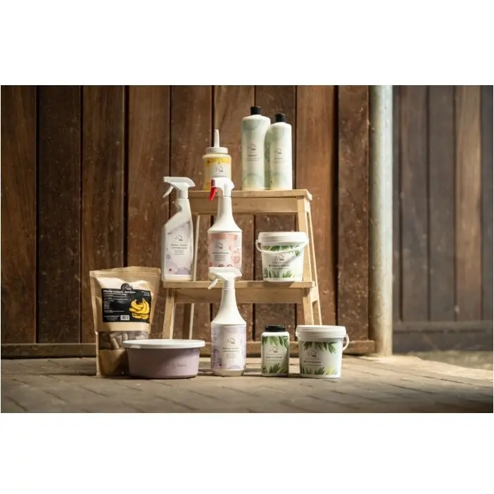 Huföl mit Pinsel mit Lorbeerblätteröl und Lanolin 500ml