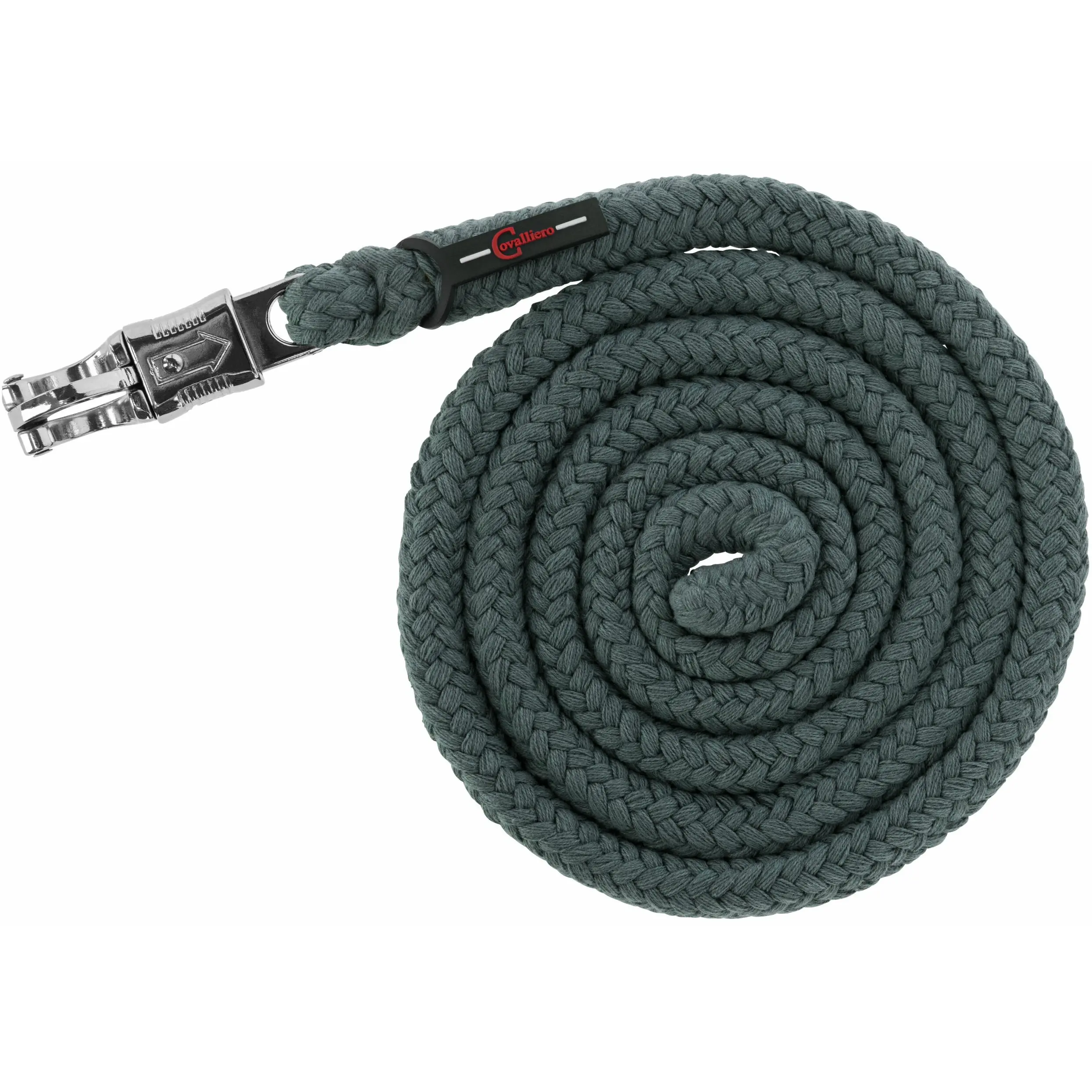 Führstrick mit Panikhaken DORIA jade green