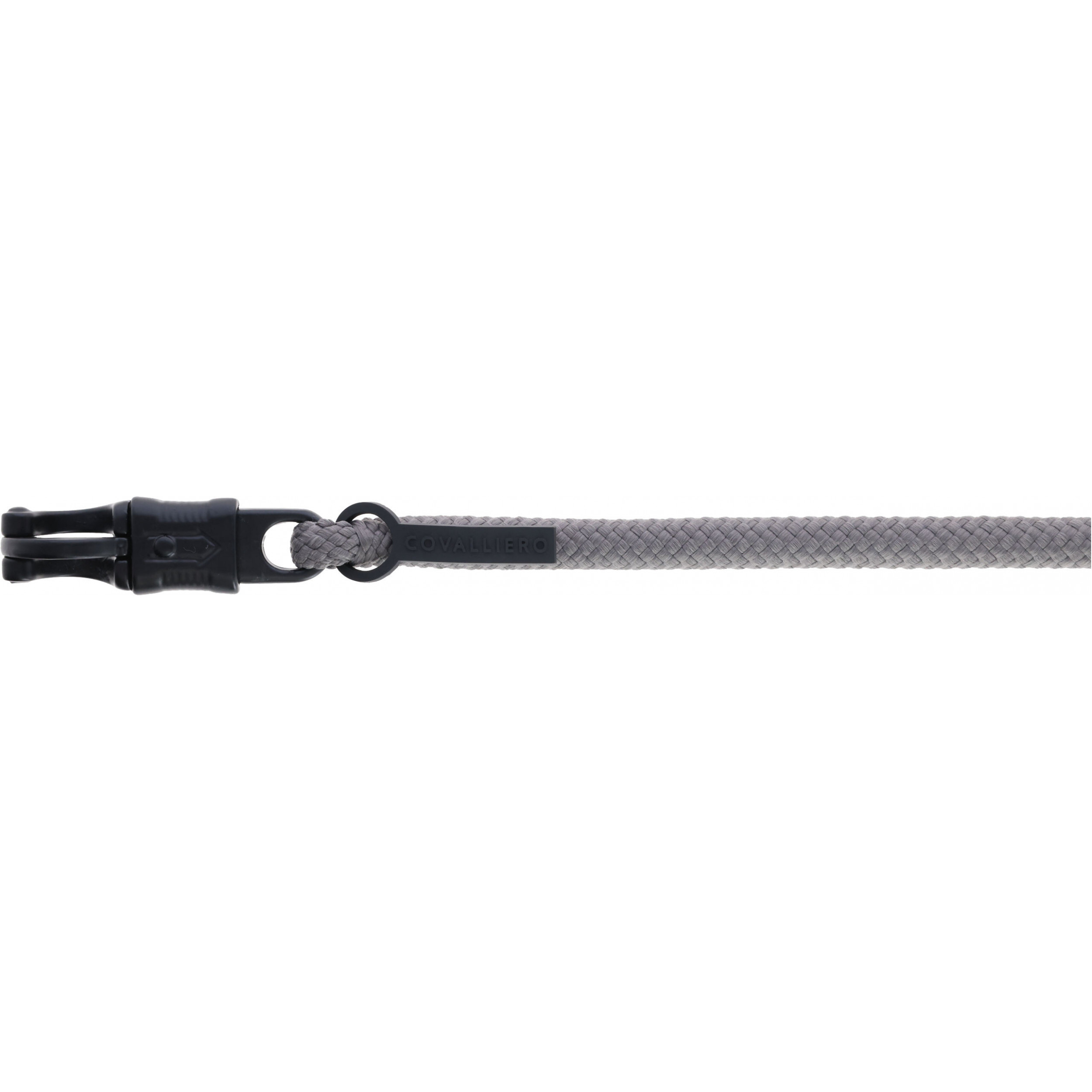 Führstrick mit Panikhaken H/W 2025 steel grey