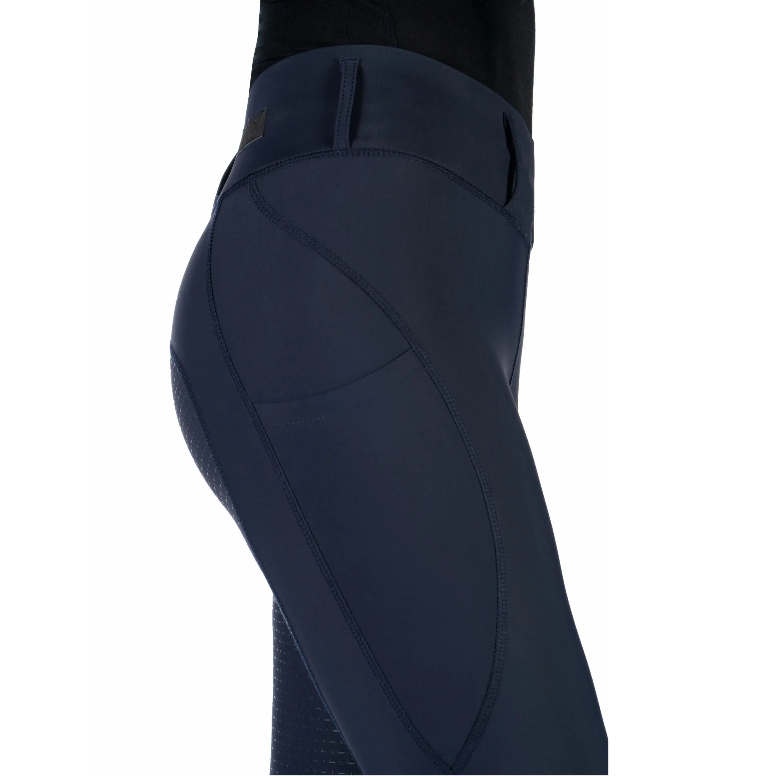 Damen Reitleggings Silikon Vollbesatz JIL HIGH WAIST dunkelblau