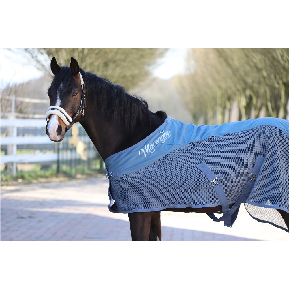 Regen-Fliegendecke COMFORT kreideblau