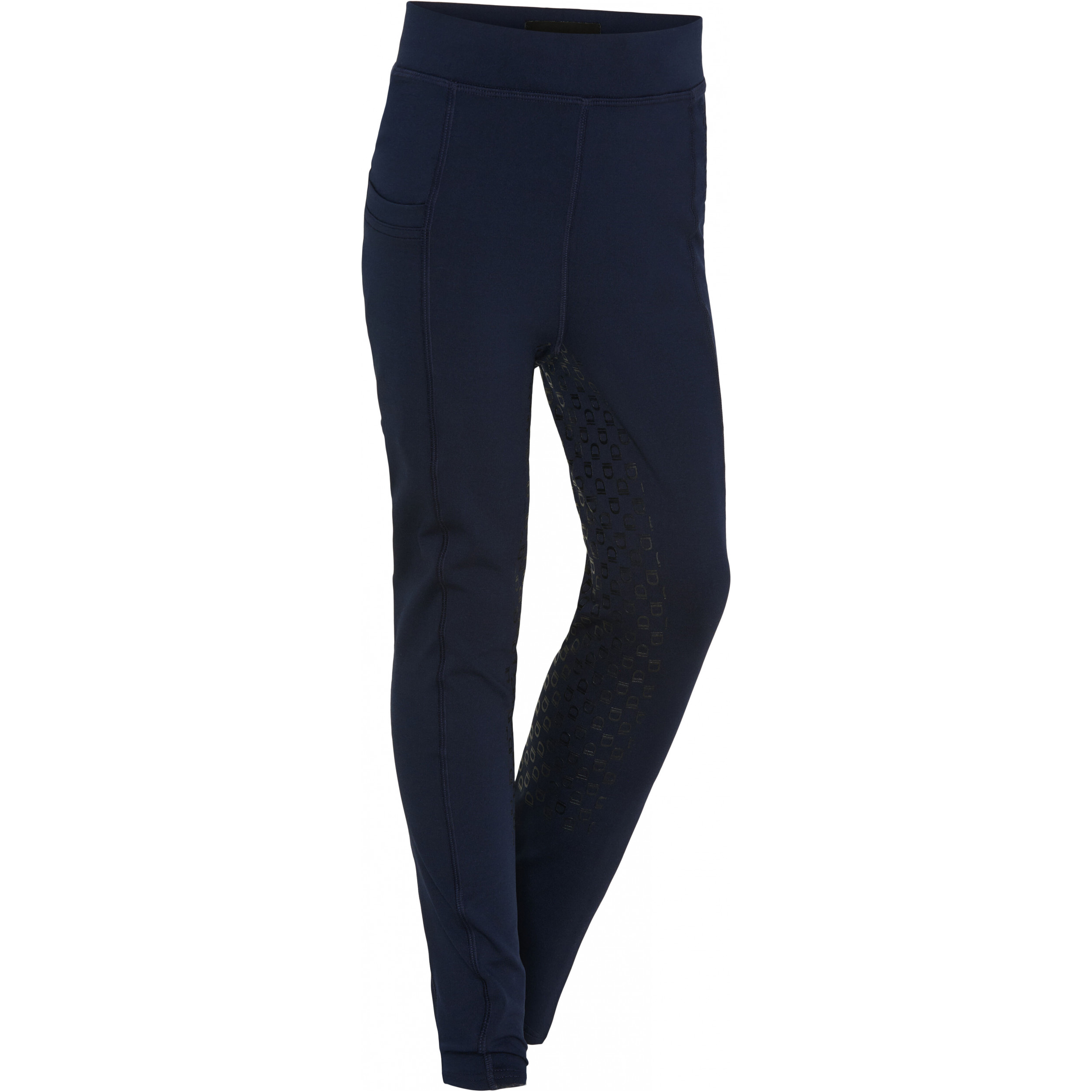 Kinder Reitleggings Silikon Vollbesatz MOLLY navy