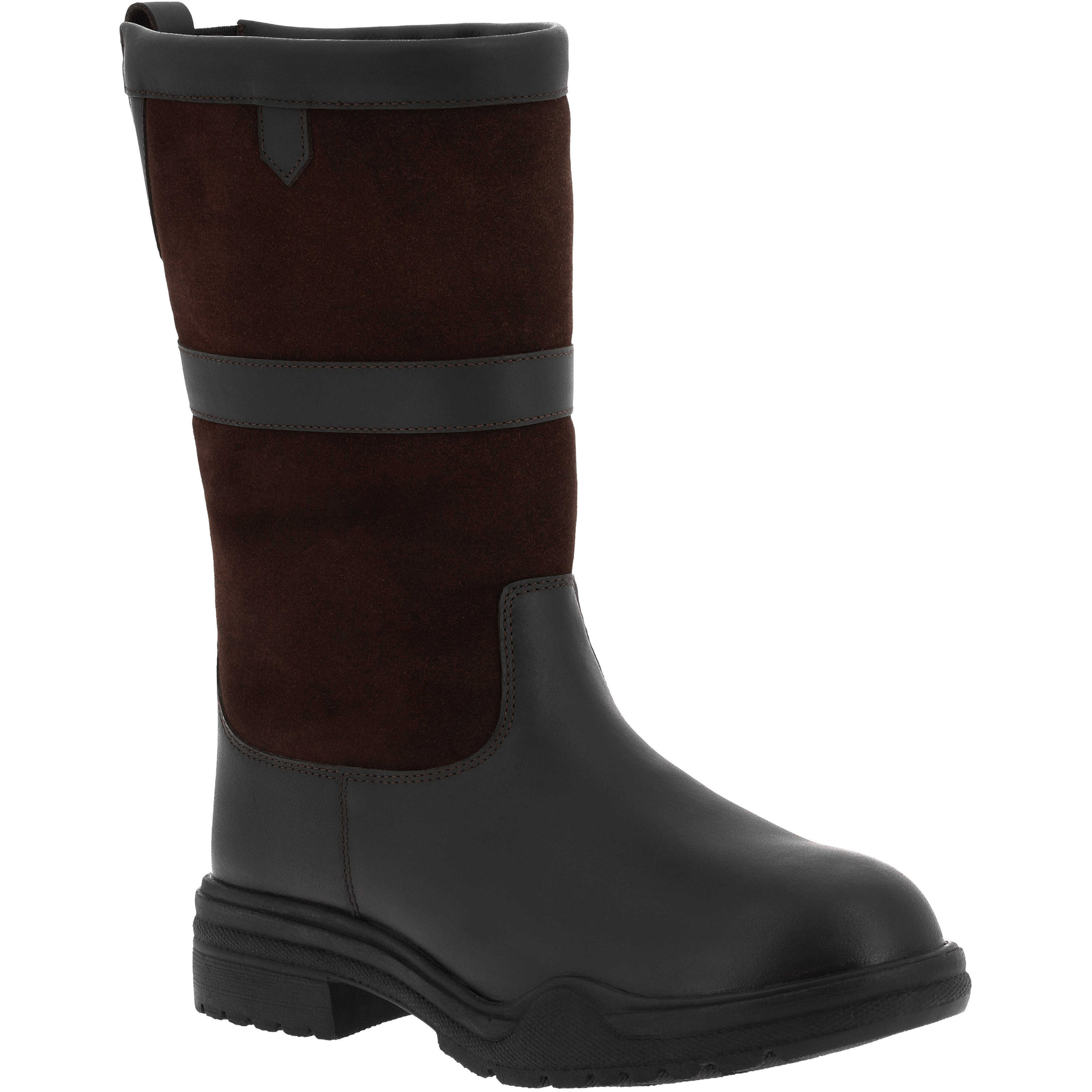 Damen Stiefeletten EK-COUNTRY Echtleder braun