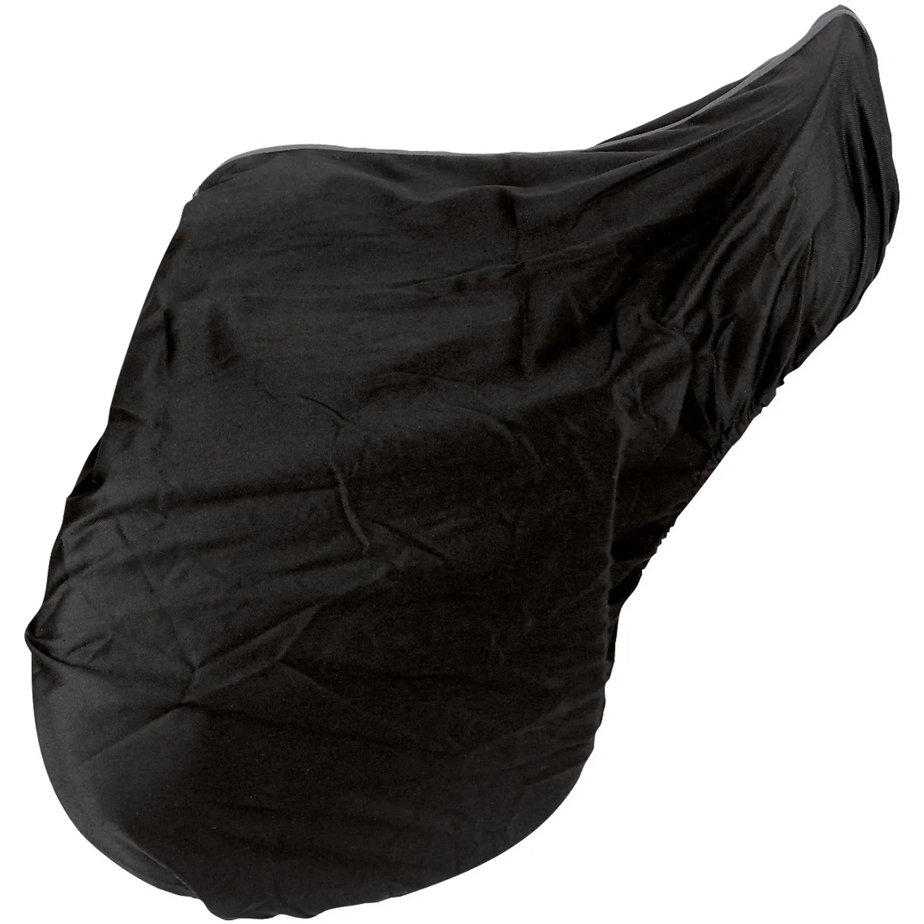 Sattelschonbezug Baumwolle schwarz