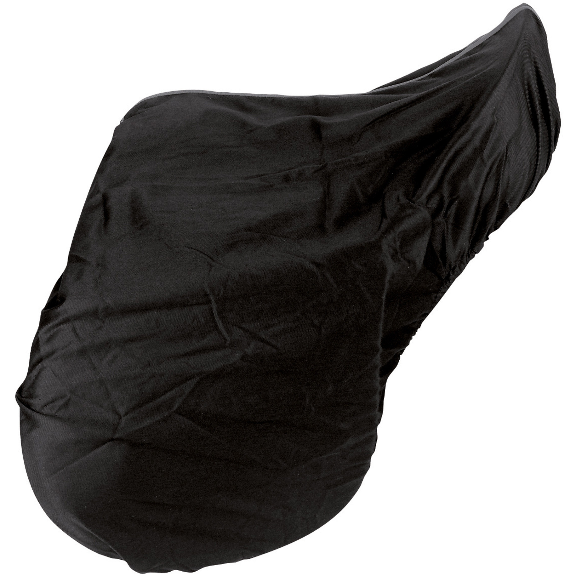 Sattelschonbezug Baumwolle schwarz