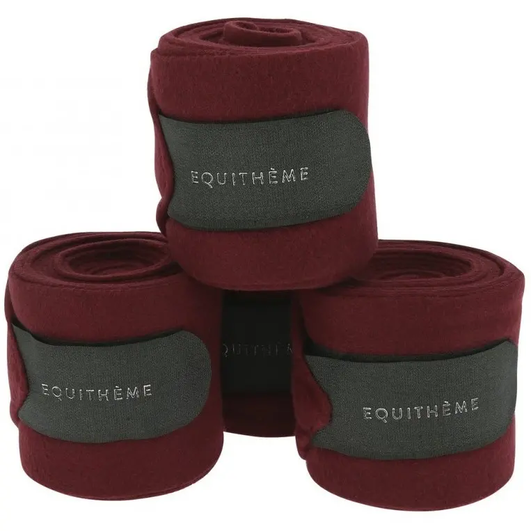 Polobandagen (4er Set) bordeauxrot