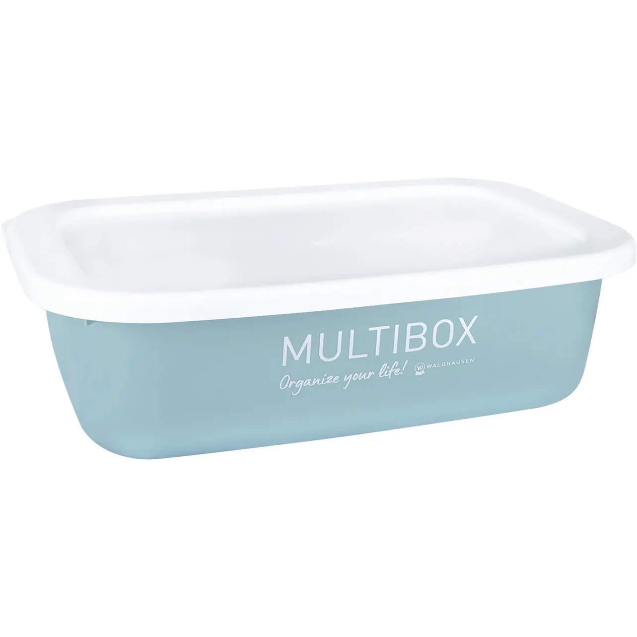 Multibox mit Deckel ORGANIZE YOUR LIFE türkis 3L