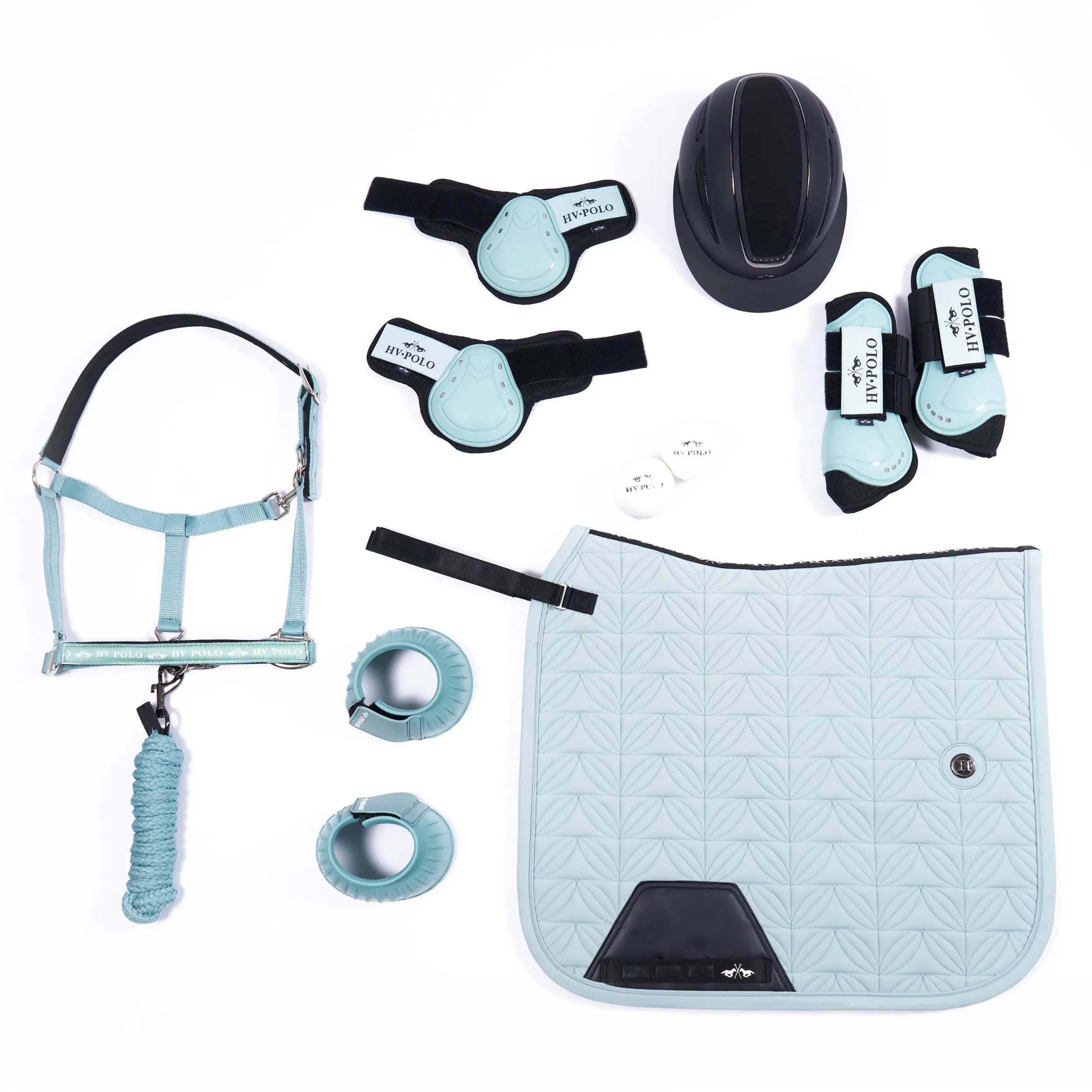 Gamaschen & Streichkappen (4er Set) HVPClassic aqua sky