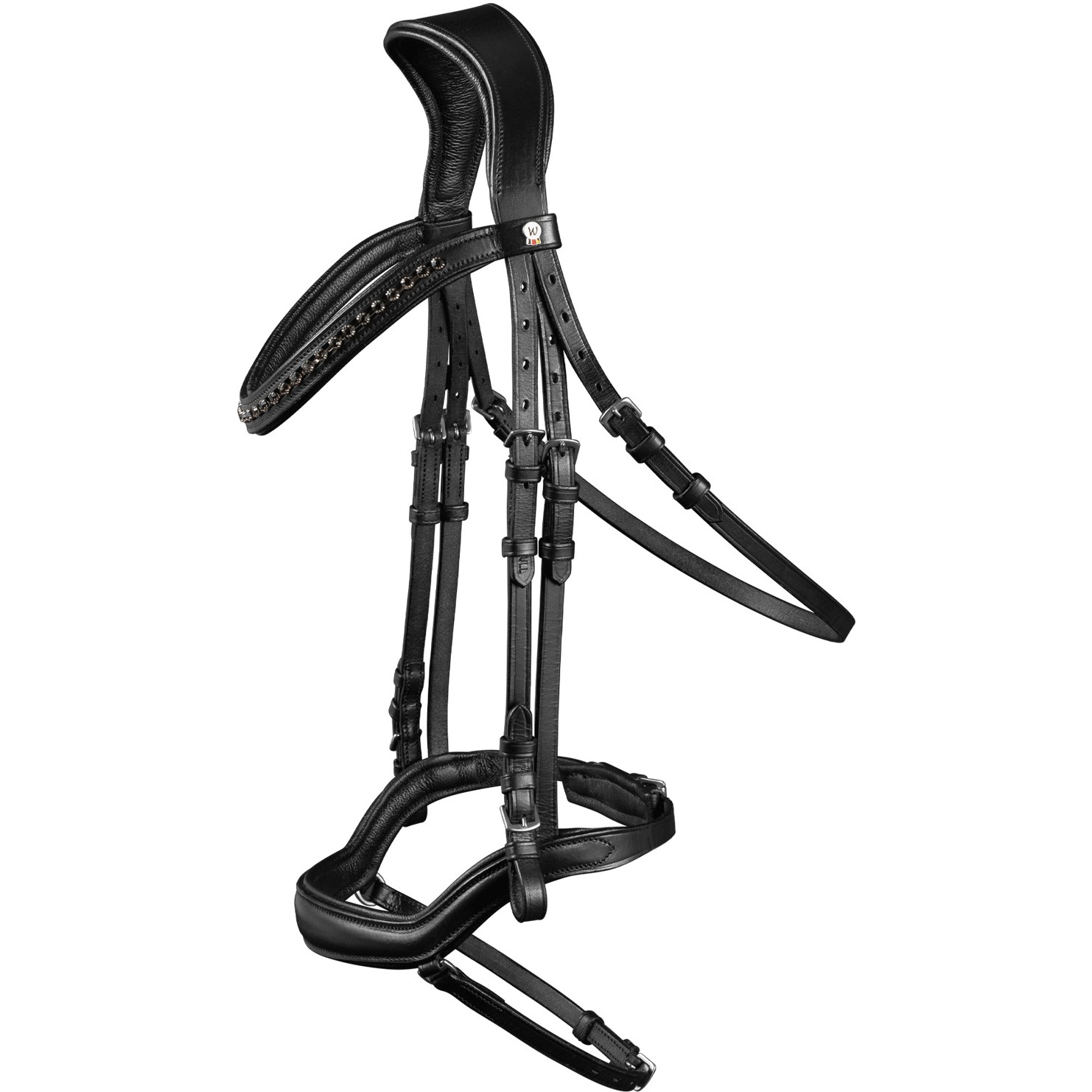Trensenzaum X-Line NEW SHAPE II schwarz