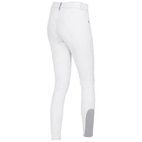 Kinder Reithose Silikon Vollbesatz BASIC PLUS weiß