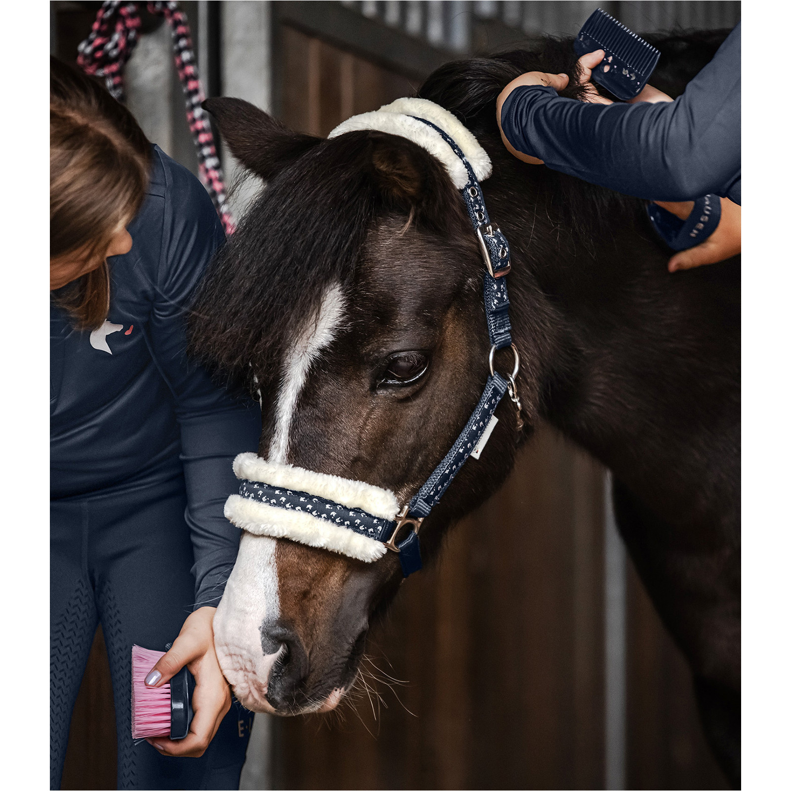 Halfter Set LUCKY nachtblau