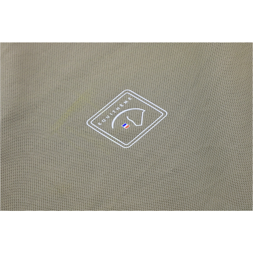 Herren Poloshirt ERIC mit Mesheinsätzen taupe