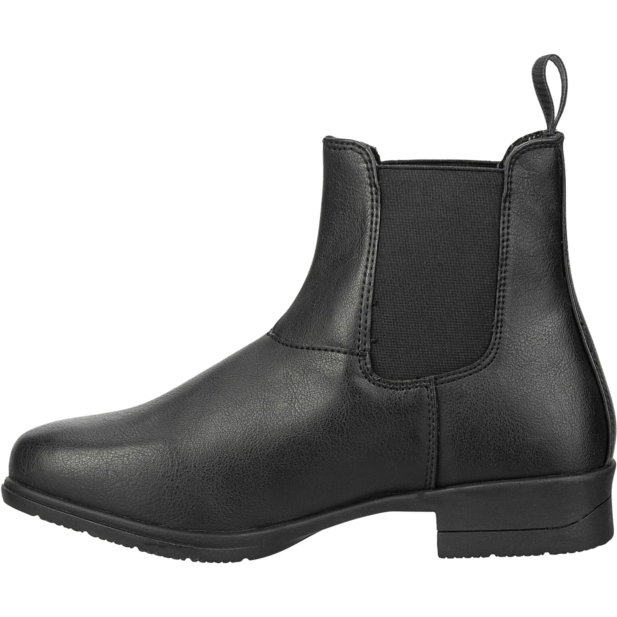 Jodhpur Reitstiefeletten NOVA Vegan Kunstleder schwarz