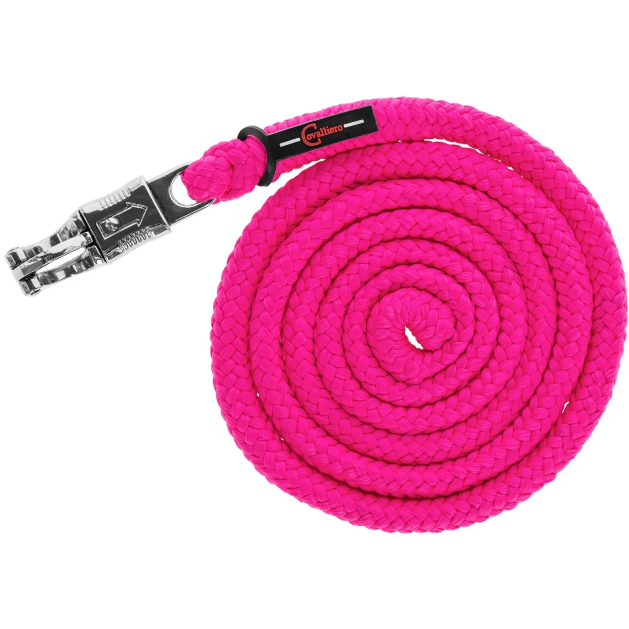 Führstrick mit Panikhaken HIPPO pink 200cm