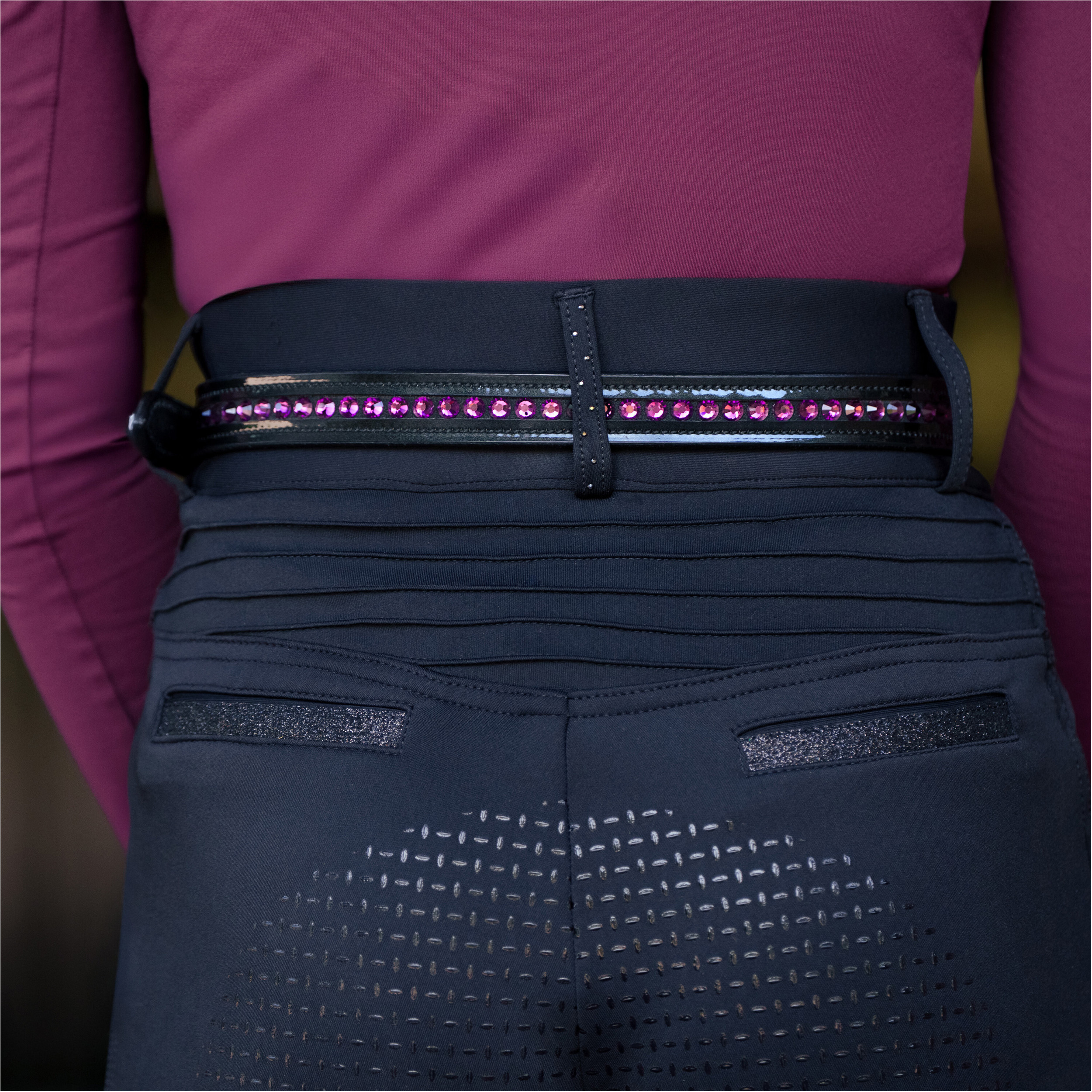 Damen Gürtel IRHOlania Sparkle fig