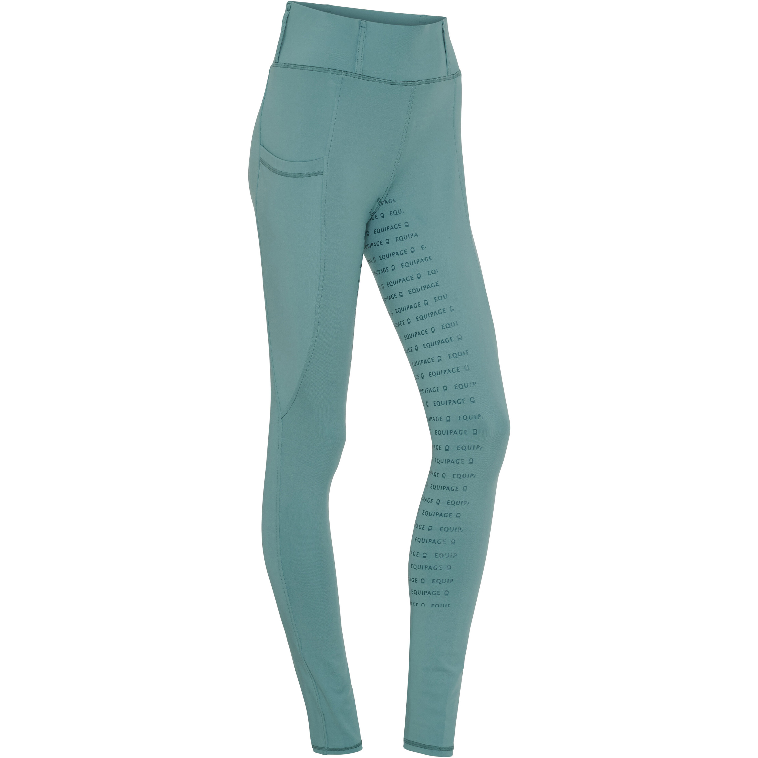 Damen Reitleggings Silikon Vollbesatz KENDRA arctic