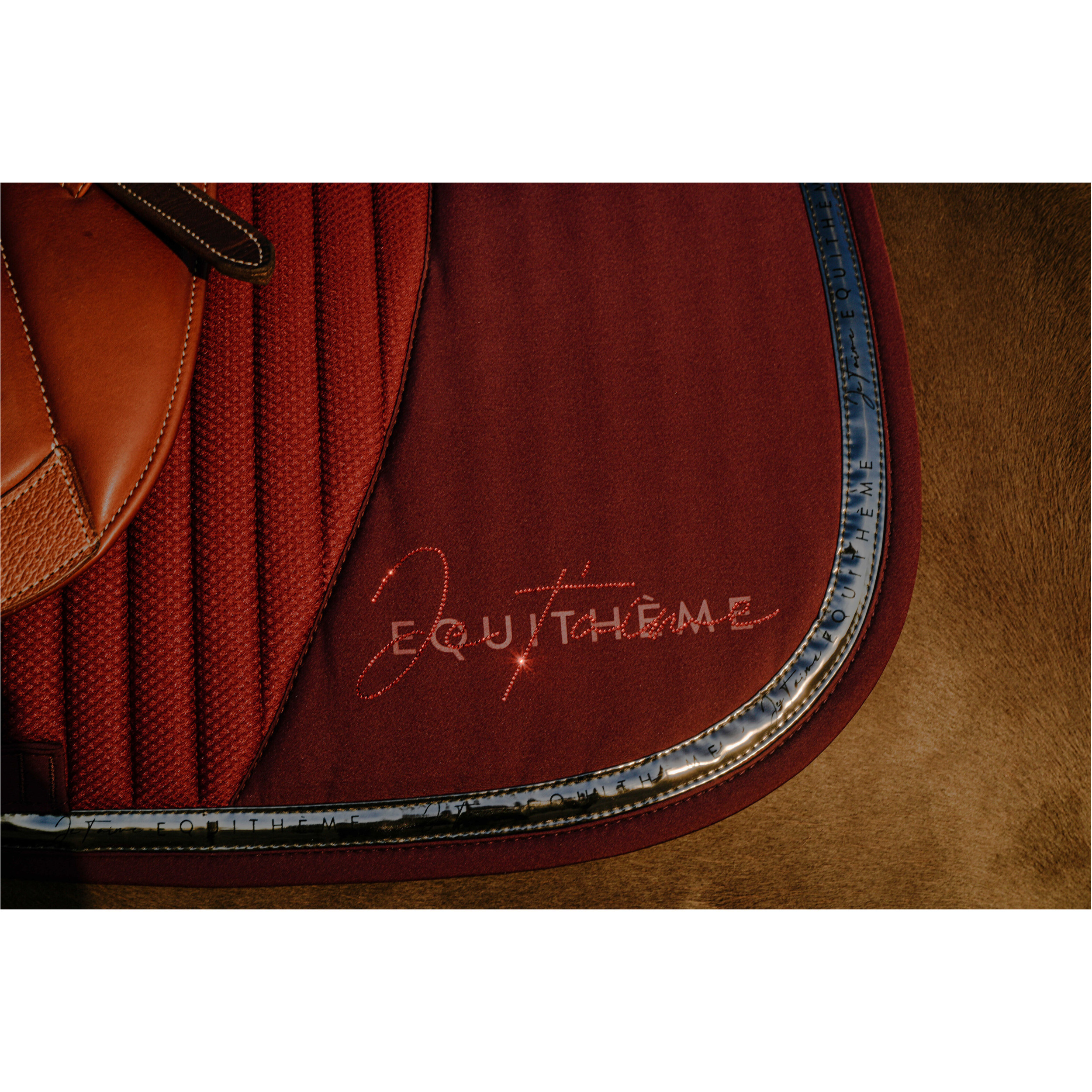 Schabracke Je t’aime EK-TALENT bordeaux Warmblut Vielseitigkeit