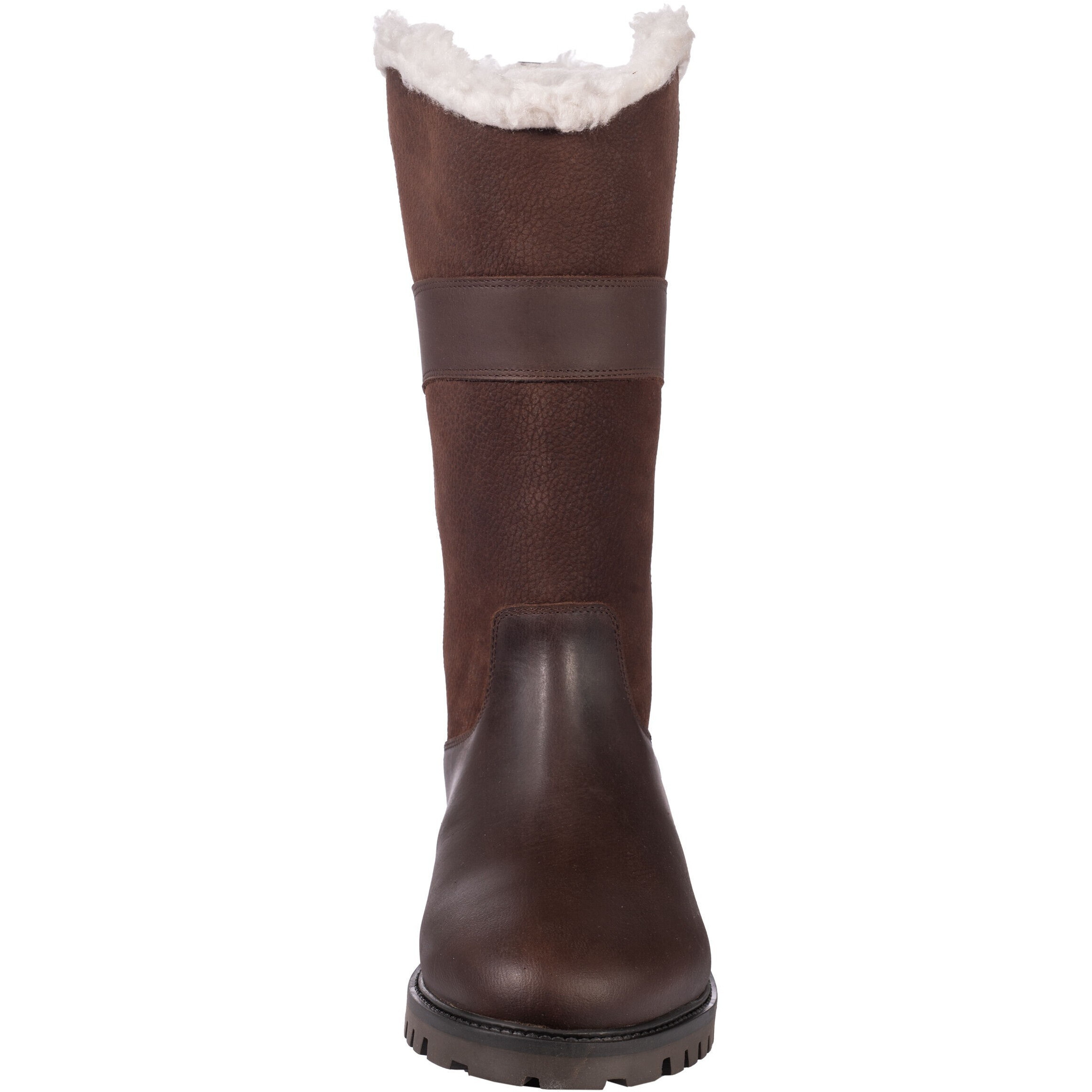 Winter Fashion Stiefel BELMOND TEDDY braun