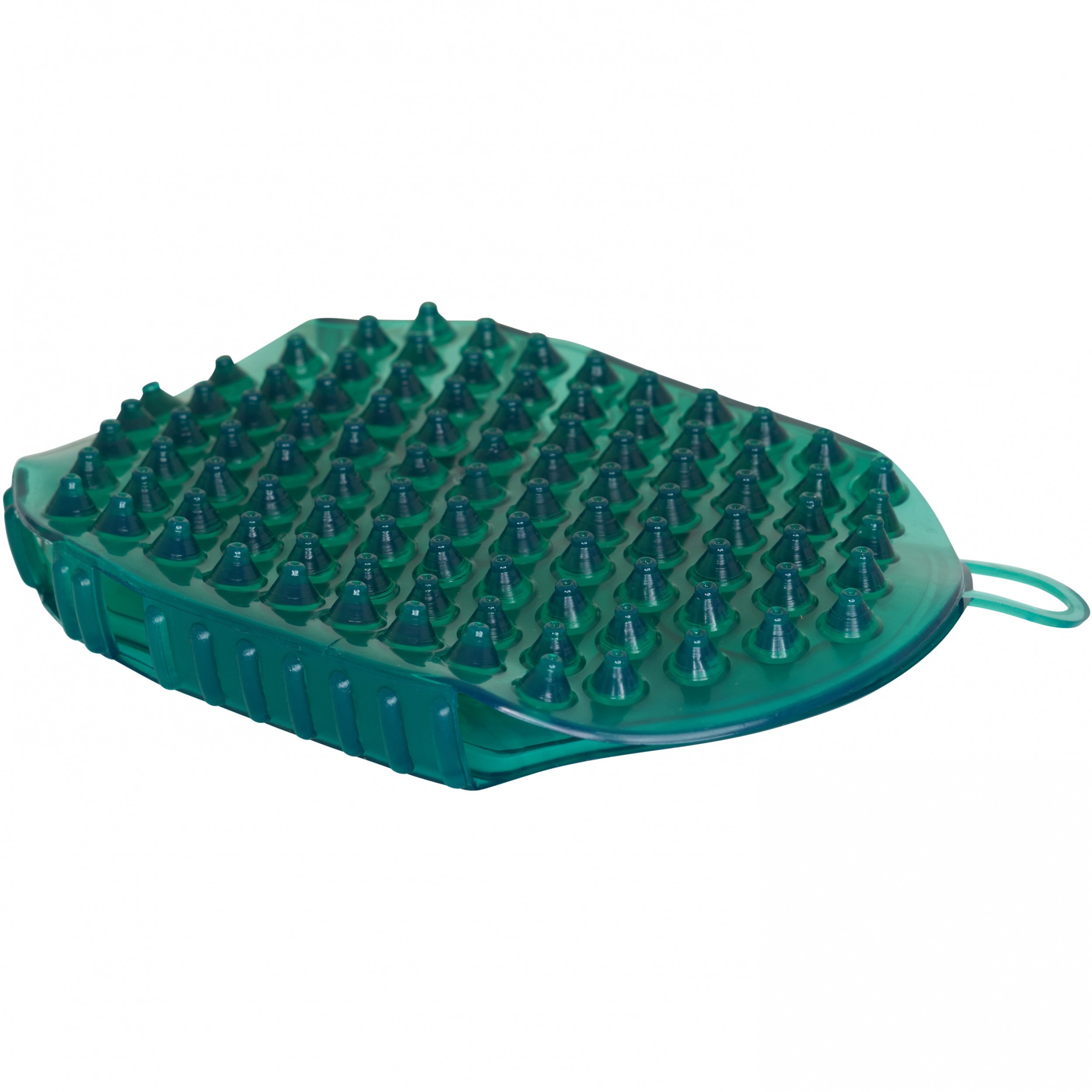 Massage Pflegebürste IRHGentle emerald green