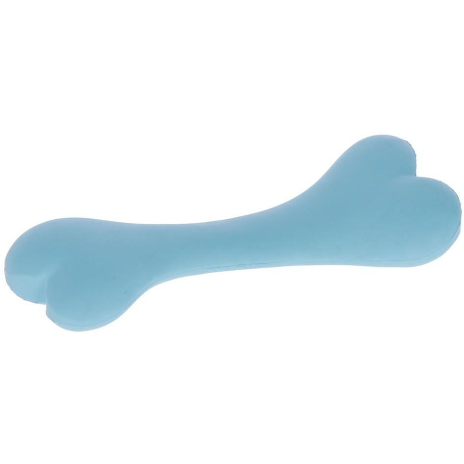 Knochen aus Vollgummi blau 17cm