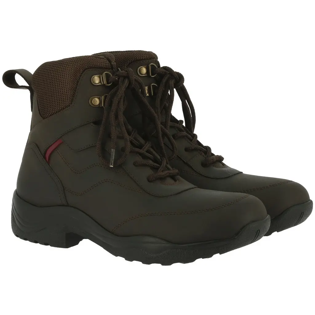 Reitstiefeletten TRECK Echtleder braun