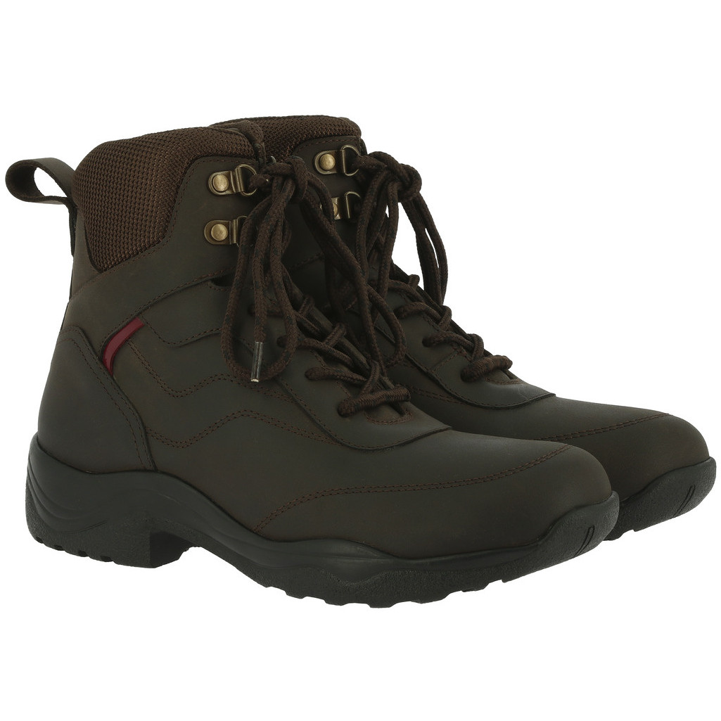 Reitstiefeletten TRECK Echtleder braun
