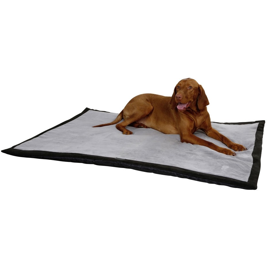 Hundematte TRIP grau/schwarz 140x100x4cm 