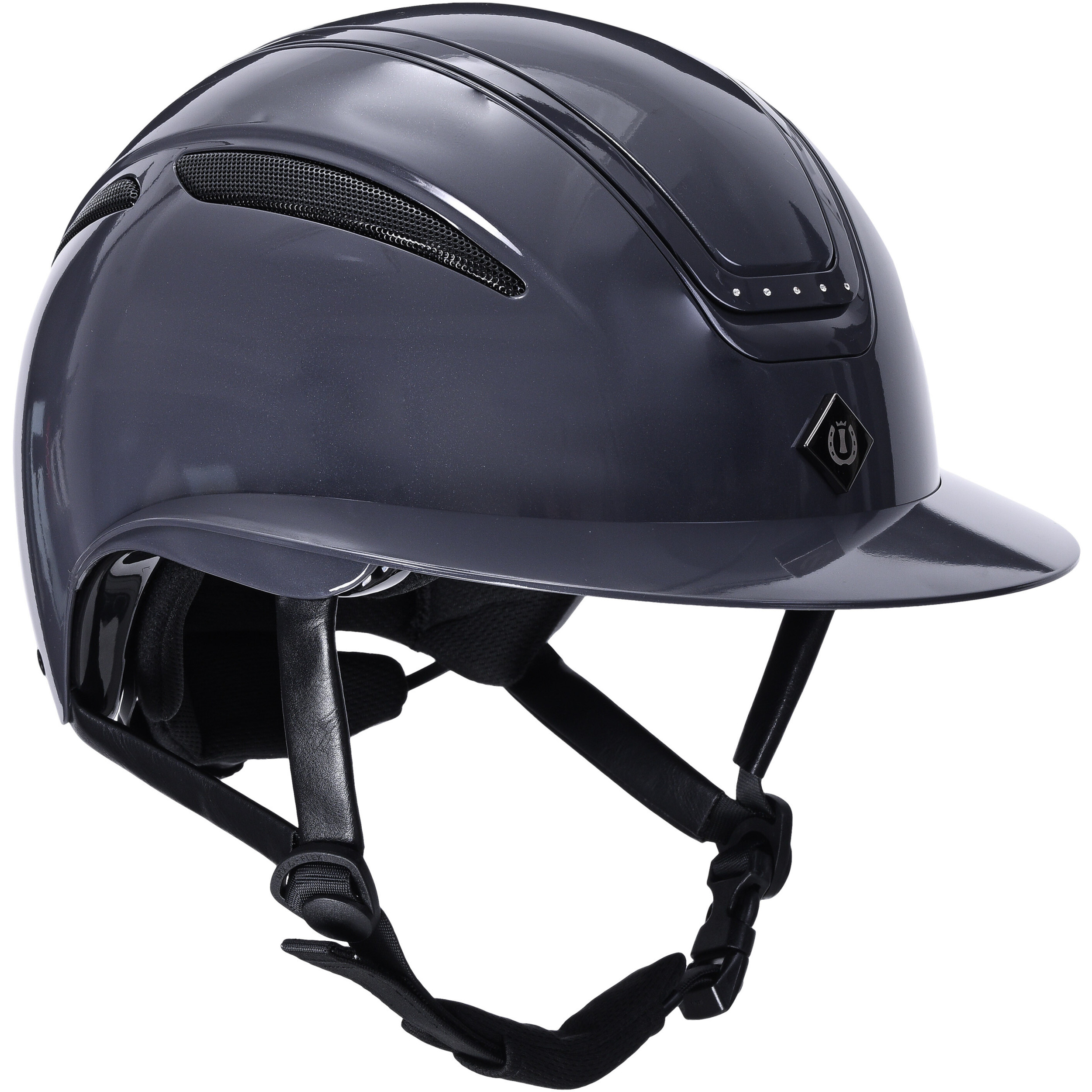 Reithelm IRHOlania Deluxe big visor dark grau/grau